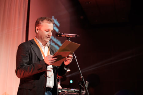 Tomas Carlström, Insamlingsforum 2018. Foto: Johanna Lingaas Türk