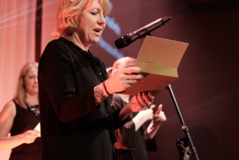 Camilla Wallander, Insamlingsforum 2018. Foto: Johanna Lingaas Türk