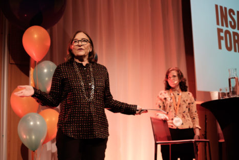 Helene Benno, Insamlingsforum 2018. Foto: Johanna Lingaas Türk