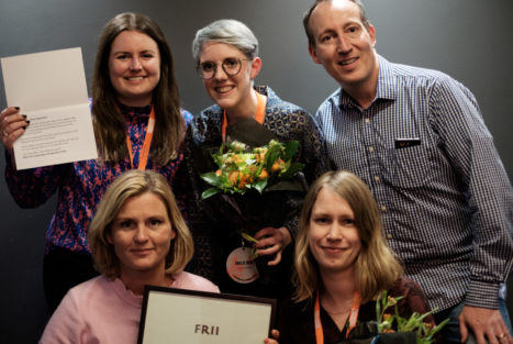 Operation Smile tog emot priset för Årets Stjärnskott, då 12-årige Albert Hellström inte var på plats på Insamlingsforum 2018.